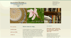 Desktop Screenshot of halpernllc.com